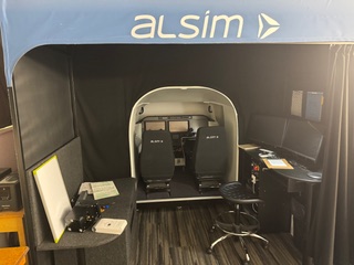 AL250 simulator inside